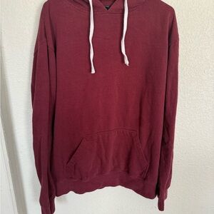 Women's Burgundy Bomber Jacket